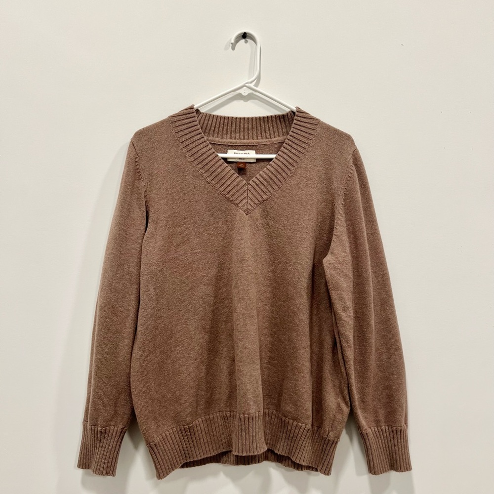 Sonoma Women’s Sweater in Brown Taupe